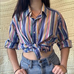 Vintage Striped Dressshirt/Flannel